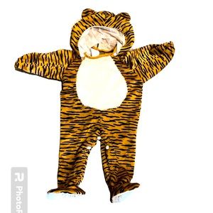 Infant tiger costume, six months to 12 months